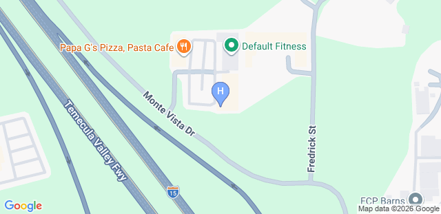 Map to HWD Wildomar