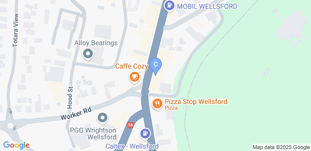 Map to CA - Wellsford