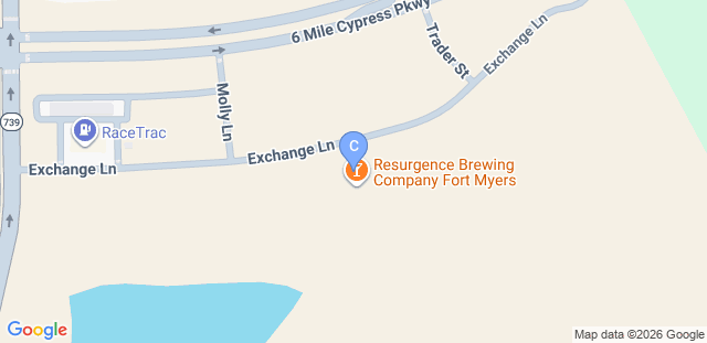 Map to Central Rock Gym - Fort Myers, FL