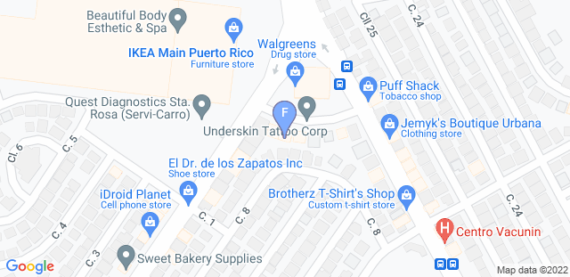 Map to Family Taekwon-Do Dojang