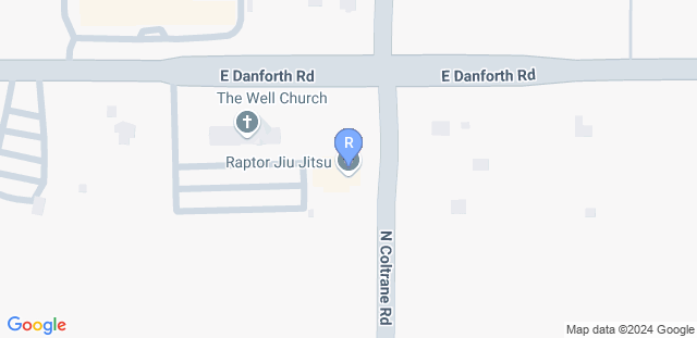 Map to Raptor Jiu Jitsu