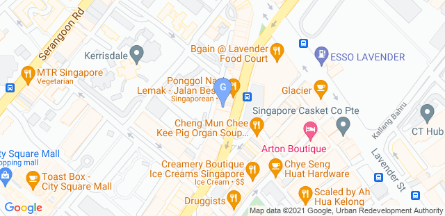 Map to Ghetto Fitness