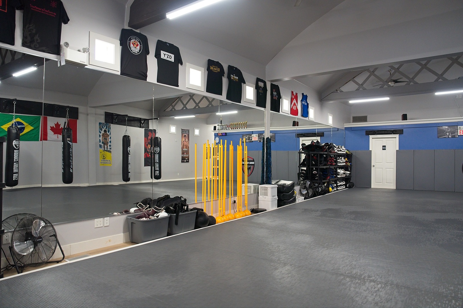 Muay Thai Pads and Brazilian Jiu Jitsu Mats at Burrridge Martial Arts Abbotsford