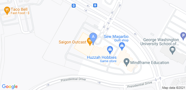 Map to American Top Team Ashburn