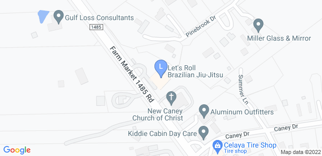 Map to Let's Roll Brazilian Jiu-Jitsu