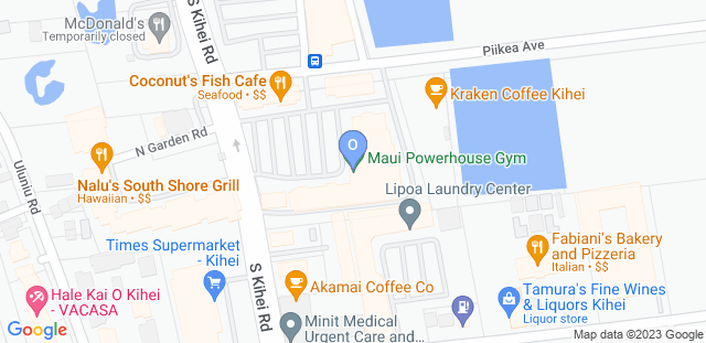 Map to Ohana Jiu Jitsu Academy