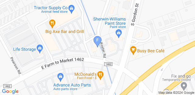 Map to Fusion Martial Arts