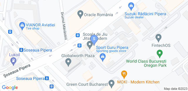 Map to SCOALA MODERN