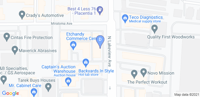 Map to Defy Krav Maga