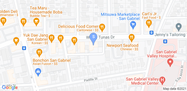 Map to Silanoe Martial Arts