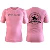 Saiyan Pink Custom Rash Guards Short Sleeve Photo 2