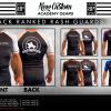 Saiyan All Black Ranked Short Sleeve Rash Guards Photo 60