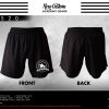 Saiyan All Black Custom Shorts 2.0 Photo 8