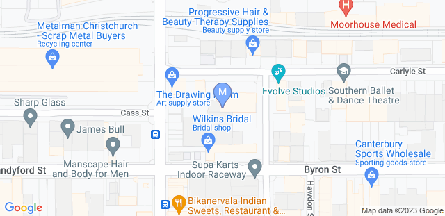 Map to MLT Christchurch 