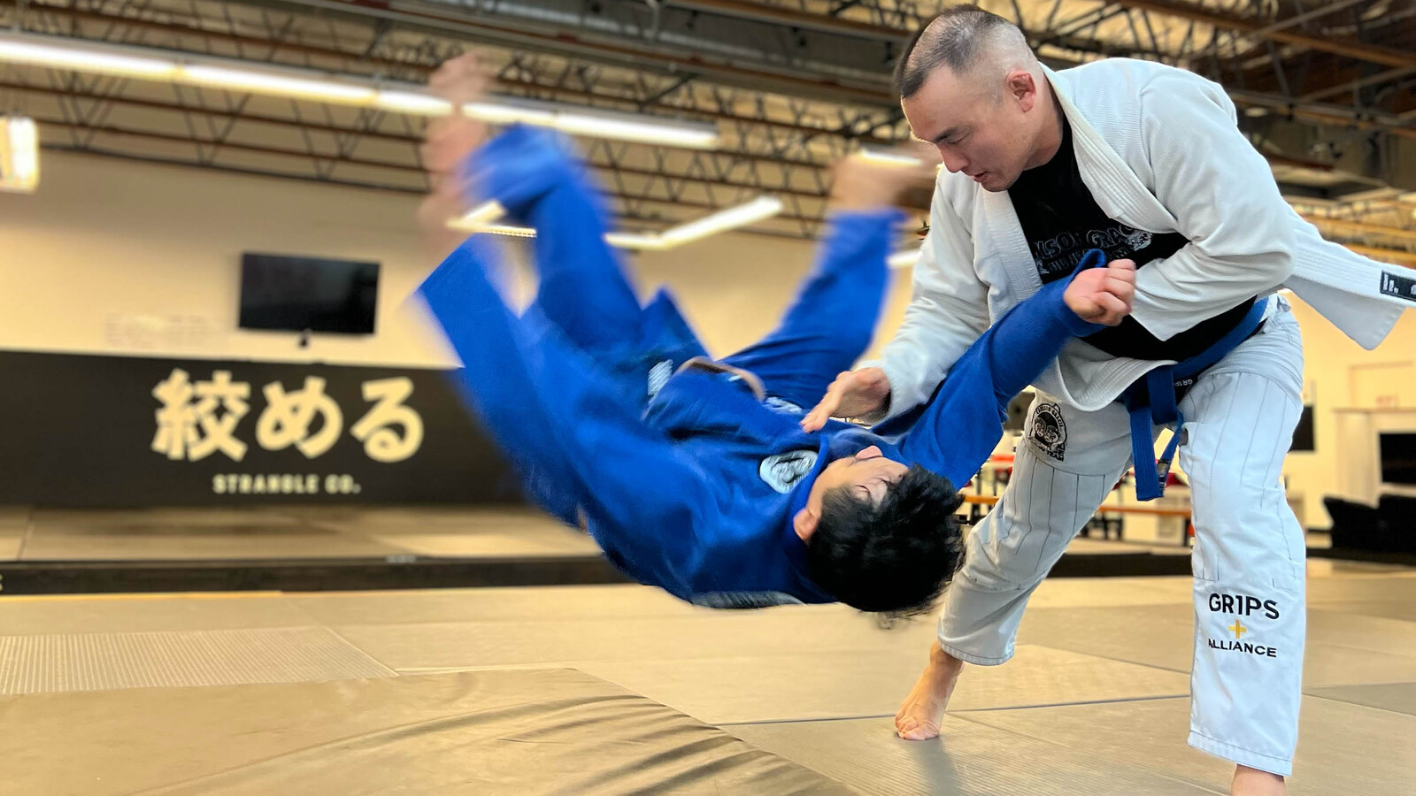 Adult judo class at Shimeru in Lake Elsinore