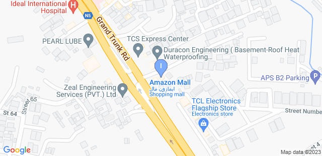 Map to ISLAMABAD BRAZILIAN JIU JITSU