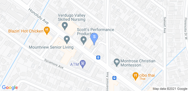 Map to So Fit Academy