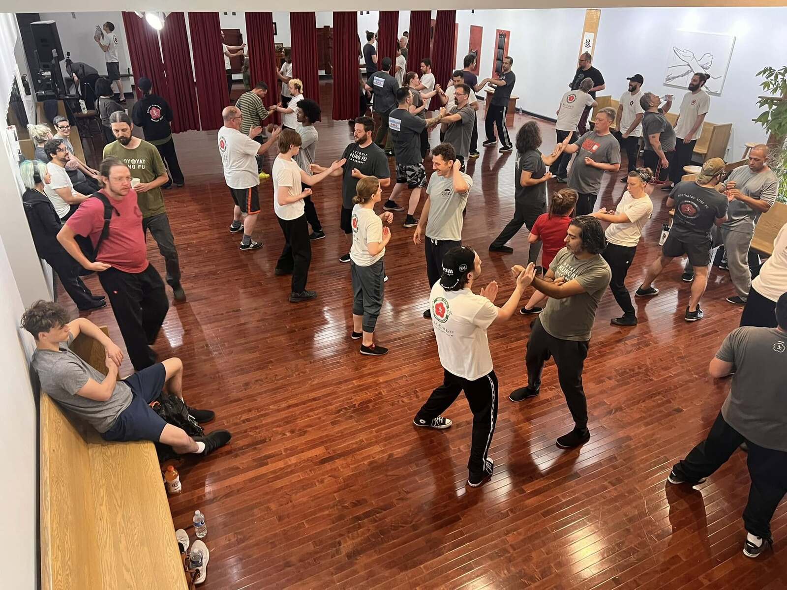 Detroit Kung Fu Academy training