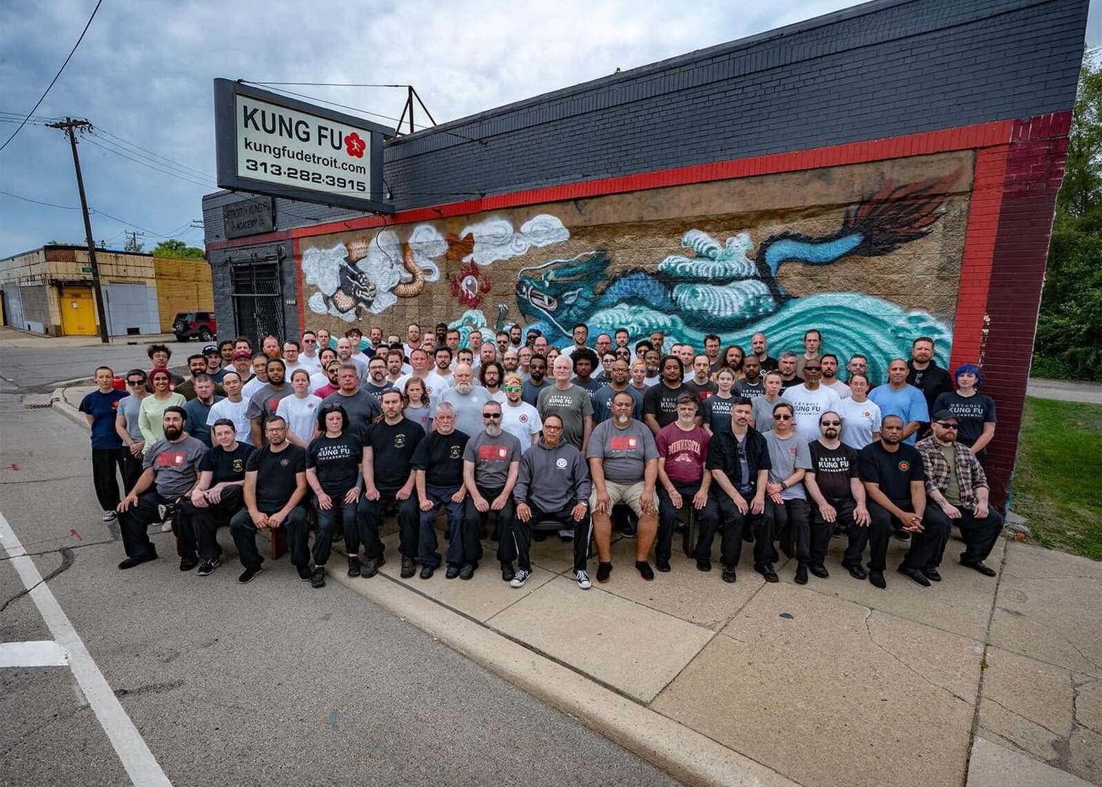 Detroit Kung Fu Academy students