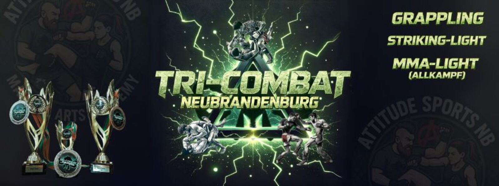 Tri-Combat Neubrandenburg - Grappling, Striking, MMA-Light, Allkampf