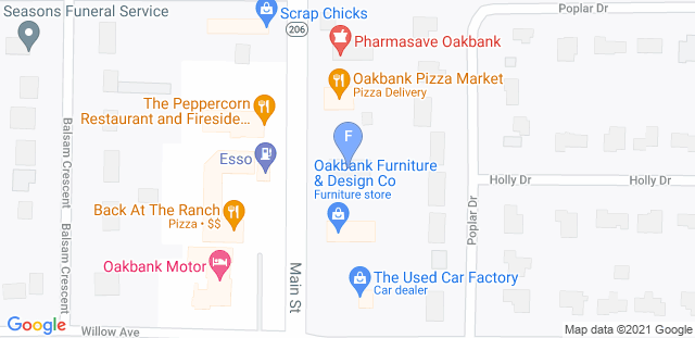 Map to Forge Academy of Self Defense 