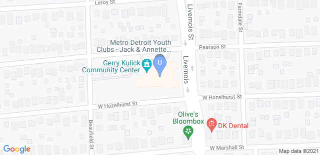 Map to Ultimate Martial Arts Academy