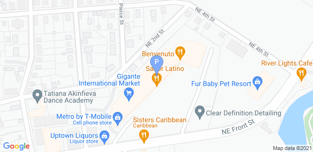 Map to Bayside Jiu Jitsu 