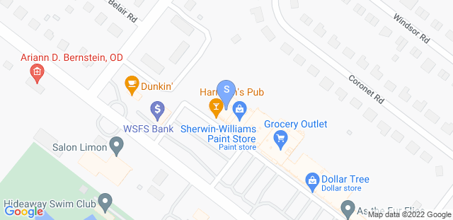 Map to Bucks County Self Defense