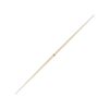 Tapered White Wood Lotus Kanji Bo Staff Photo 1