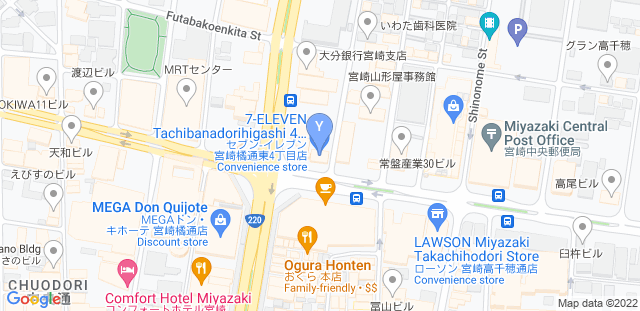 Map to YAWAY JIU-JITSU ACADEMY