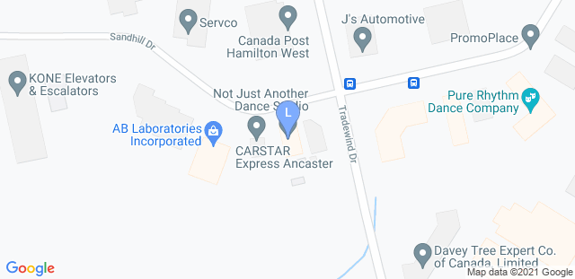 Map to Lion's Heart Family Martial Arts
