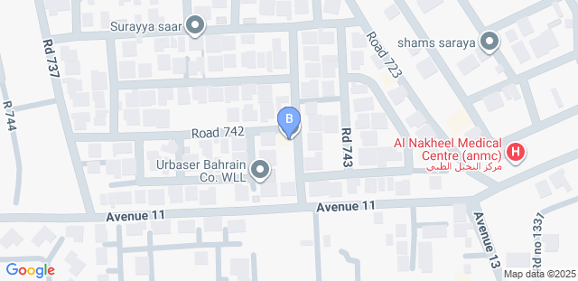 Map to Bin Jamal Taekwondo Center