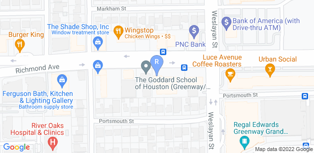 Map to INSPIRE JIU-JITSU ACADEMY - River Oaks