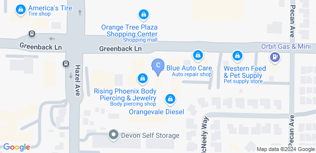 Map to Chris Holdsworth's Jiu Jitsu Academy