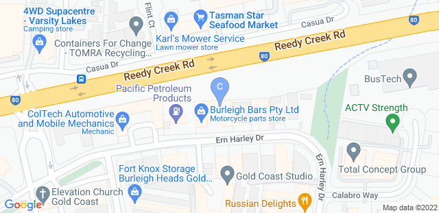 Map to Caliber Boxing Gym