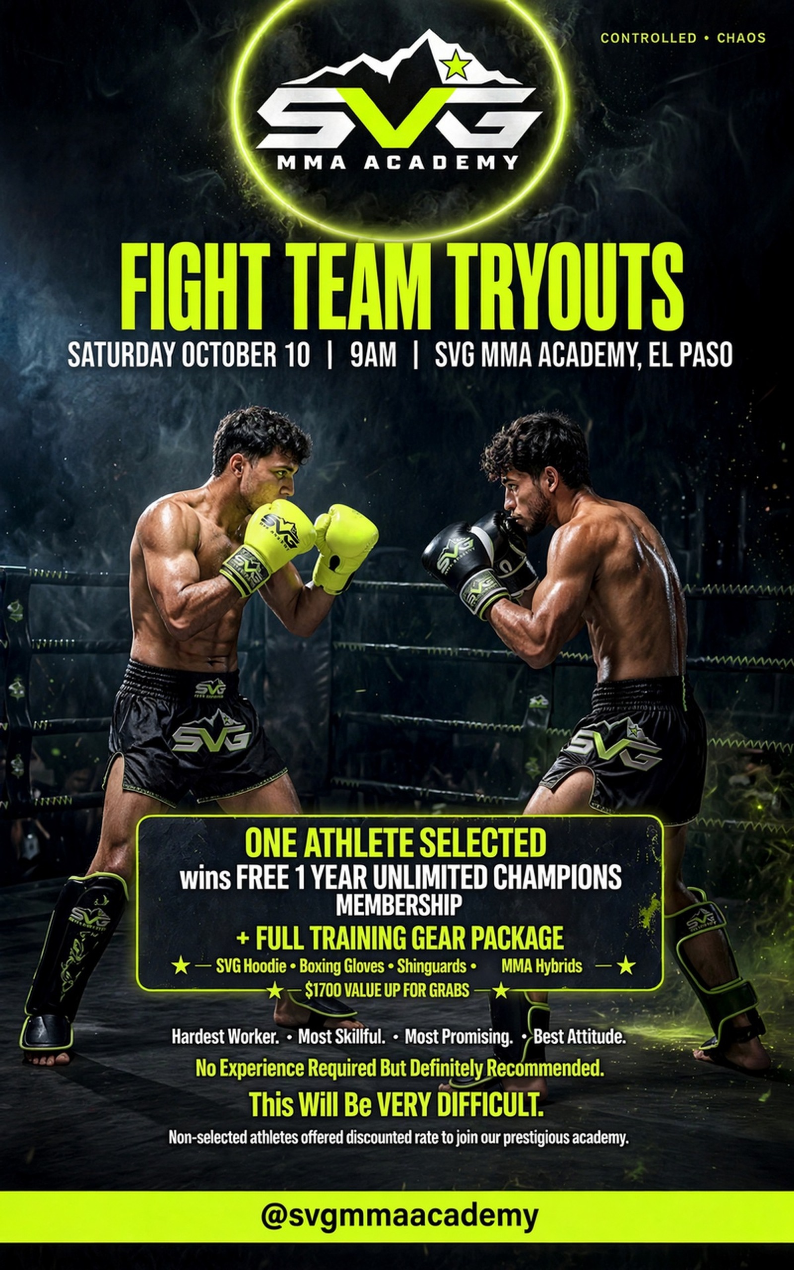 SVG MMA ACADEMY photo (Gym's own website)