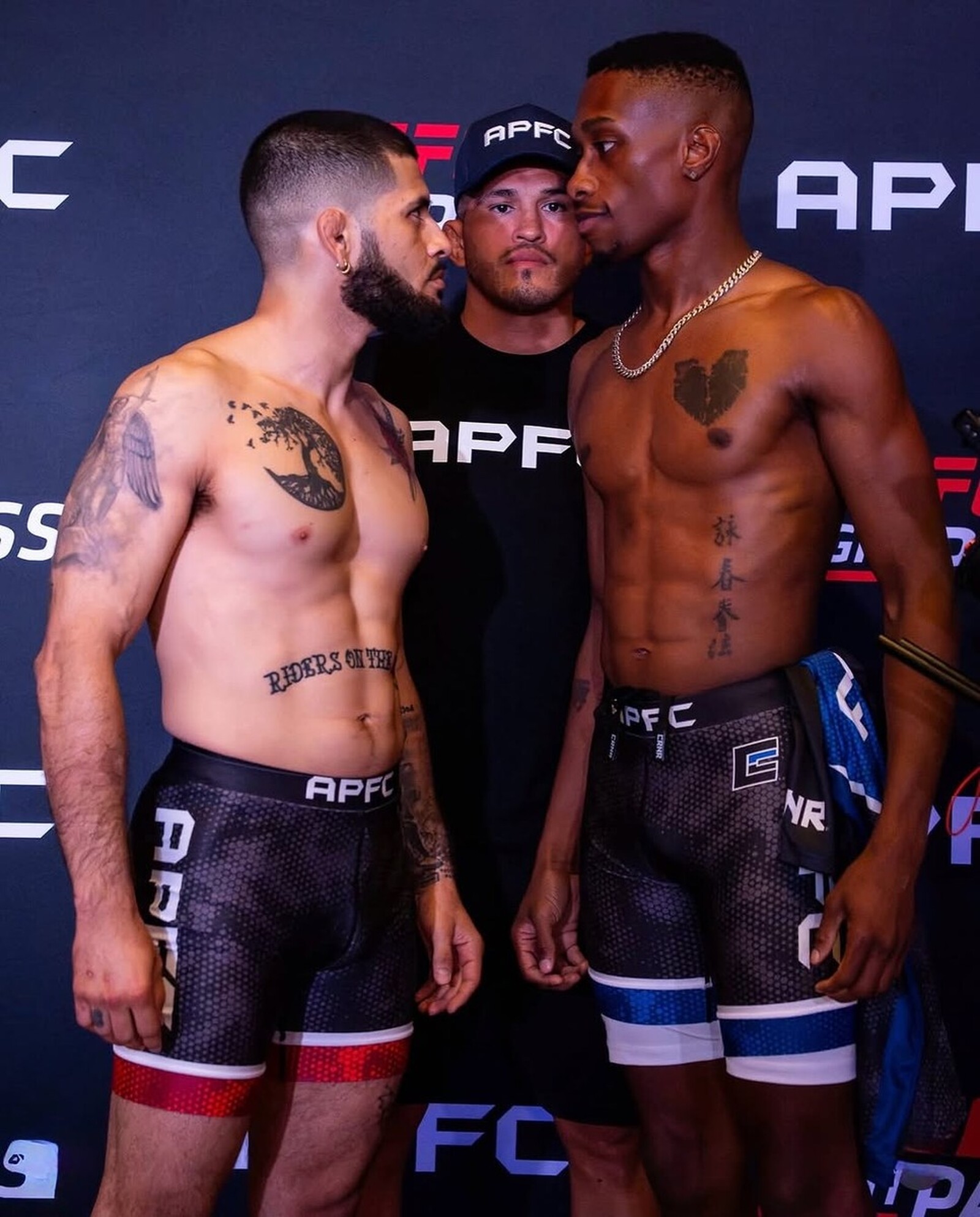 SVG MMA Academy: faceoff, Pro APFC faceoff before AJ's win (still undefeated)