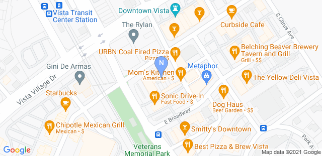 Map to North Coast Jiu Jitsu