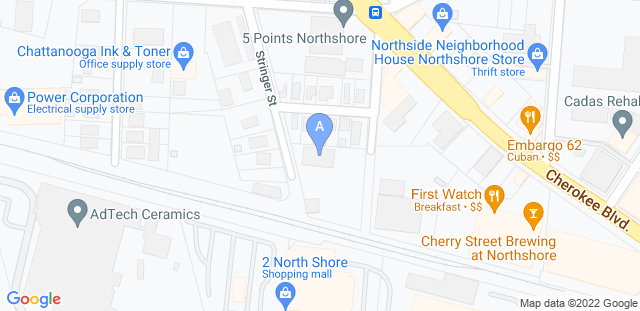 Map to Albatross Golf Sim & Bar