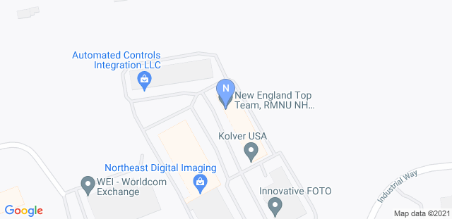Map to New England Top Team