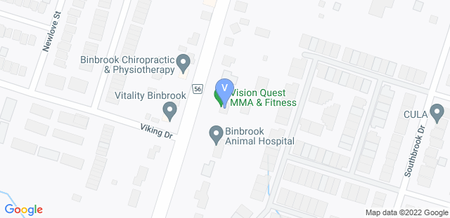 Map to Vision Quest Martial Arts & Fitness