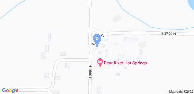 Map to Bear River Hot Springs