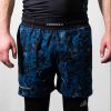 Shorts - Rank Blue Puzzle  Photo 1
