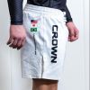 Crown Grappling; All White Shorts Photo 2
