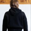 Heavy Ladies Hoodie 25' Black Photo 3