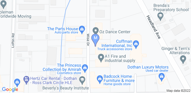 Map to Modern Warrior Combatives and Jiu Jitsu