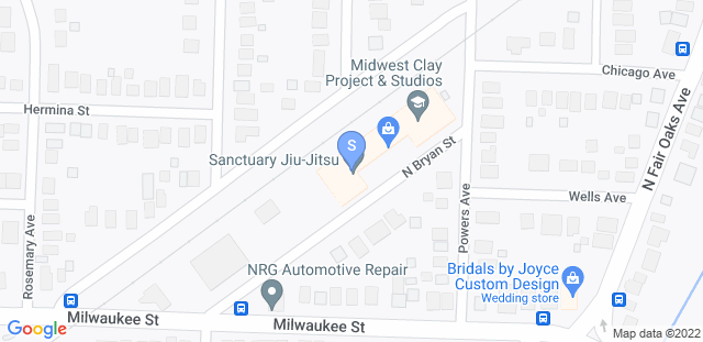 Map to Sanctuary Jiu-Jitsu