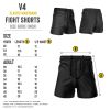 Adult & Kids Unisex Grappling Shorts Photo 2