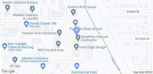 Map to Rally Point Martial Arts, LLC