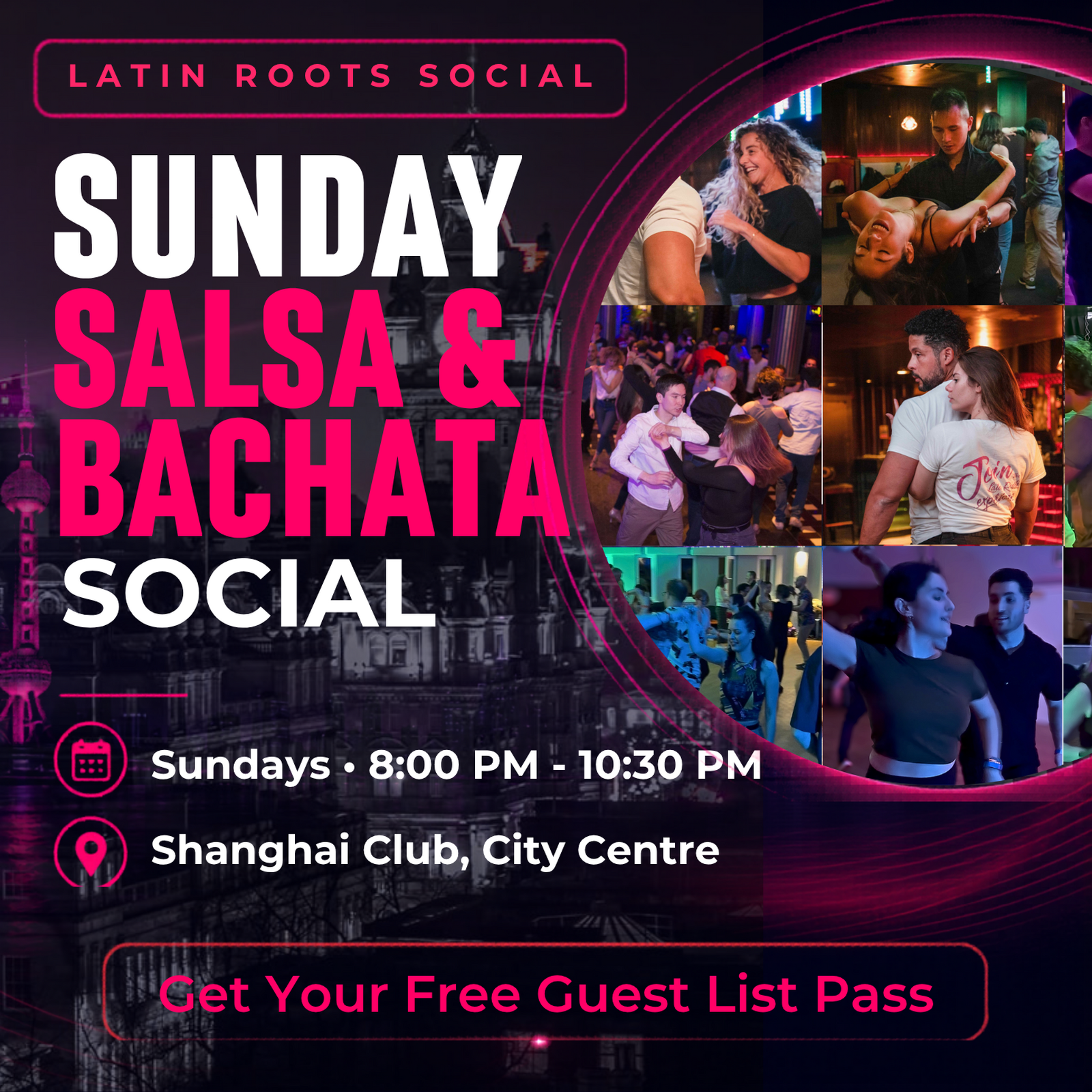Latin Roots Social - Sunday Salsa and Bachata Social in Edinburgh